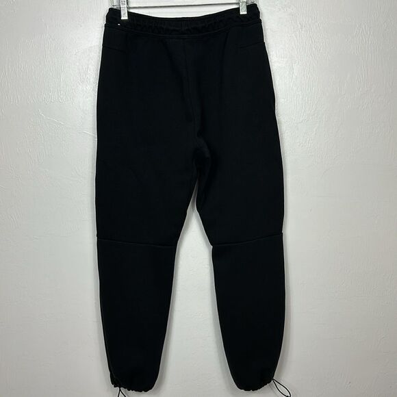 Nike Black Cotton Blend Drawstring Waist Joggers With Pockets Size M - Picture 3 of 8